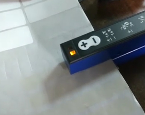 Label transparent de PNP+NPN sentant le capteur ultrasonique de label pour la machine à emballer