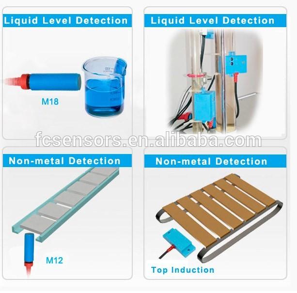 proximité capacitive Sensor.jpg de détecteur de non-métal de 12VDC M12