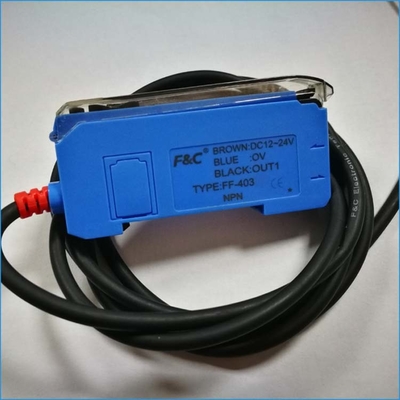 amplificateur optique photoélectrique de fibre d'affichage numérique De capteur de la lumière 12-24VDC rouge